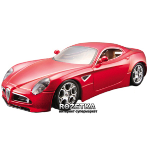 Автомодель Bburago (1:32) Alfa 8C Competizone (2007) (18-43004) Красный металлик лучшая модель в Николаеве