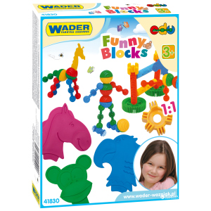 Конструктор Wader Funny Blocks (41830)