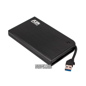 Внешний карман Agestar для HDD 2.5" USB3.0 (3UB 2A14 Black) лучшая модель в Николаеве