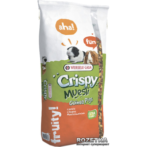 Корм для морських свинок Versele-Laga Crispy Muesli Cavia зернова суміш з вітаміном C 20 кг (611685) в Миколаєві