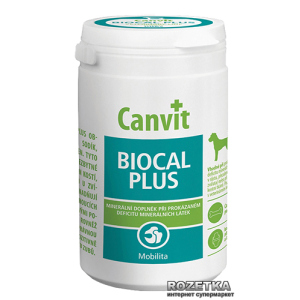 Кальцій Canvit Biocal Plus для собак таблетки 1000 шт. (can50725) краща модель в Миколаєві