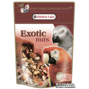 Корм для крупных попугаев Versele-Laga Prestige Exotic Nut Mix зерновая смесь 0.75 кг (5410340217825) ТОП в Николаеве