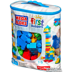 купить Конструктор Mega Bloks First Builders классический 80 дет (DCH63)