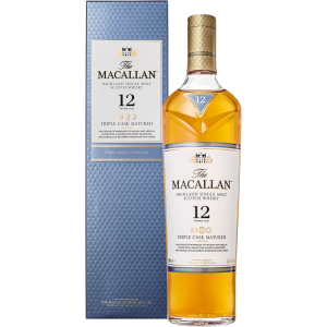 хорошая модель Виски The Macallan Triple Cask 12 YO 0.7 л 40% (5010314048907)