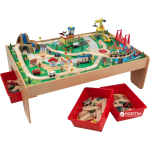 Залізниця KidKraft Waterfall Mountain Train Set and Table (17850) рейтинг