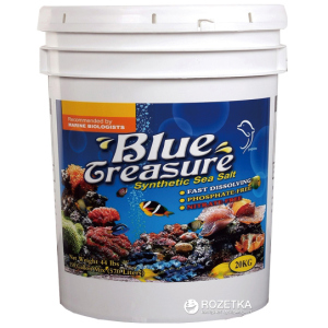 Сіль Blue Treasure Reef Sea Salt для LPS коралів 20 кг (6954677700074) краща модель в Миколаєві