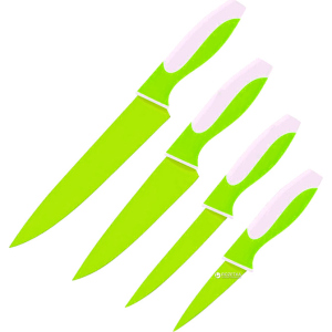 Набор ножей Calve из 4 предметов Зеленый (CL-3108 - З) в Николаеве