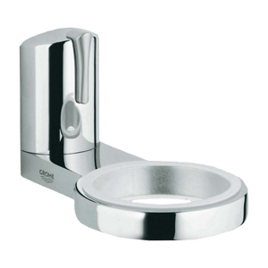 Тримач для склянки Grohe ECTOS(1) 40253000 хром (56419) краща модель в Миколаєві