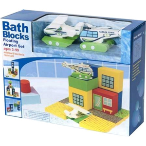Набір плаваючих блоків для ванни Just Think Toys Аеропорт 13 елементів (22088) (0684979220883) краща модель в Миколаєві