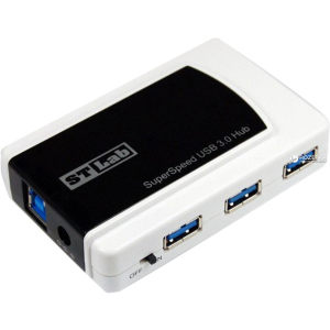 USB-хаб STLab USB 3.0 7 портів з БП (U-870) ТОП в Миколаєві