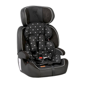 Автокресло Bertoni (Lorelli) Navigator 9-36 кг Black Crowns (НАВІГАТОР чорні корони) (3800151981497)