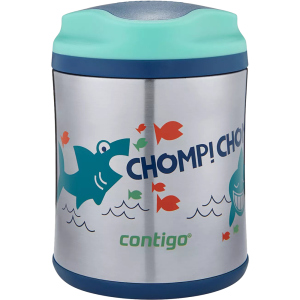 Пищевой термос Contigo Sharks Sharks Blue Teal 300 мл (18834090) рейтинг