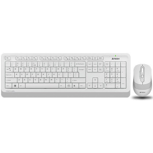 Комплект беспроводной A4Tech Fstyler FG1010 White+Grey USB (186317) ТОП в Николаеве