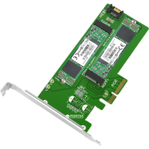 Адаптер Maiwo Multi-Size PCI-E to M.2 PCIe SSD / SATA to M.2 SATA SSD (KT015) в Николаеве