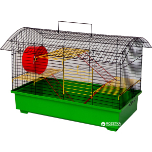 Клітина для гризунів Лорі Біг Вагон 40.5 х 61 х 39.5 см Зелена (4823094302371) в Миколаєві