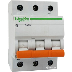 Автоматичний вимикач Schneider Electric 3 Р 20 А тип C 4.5 кА лучшая модель в Николаеве