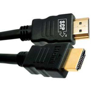 Кабель SCP 944E-6 HDMI to HDMI 1.8 м UltraHD 4K Black PVC (SCP944E-6) в Николаеве