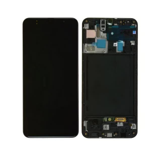 Дисплей для Samsung А50 2019 A505 Black GH82 19204A с рамкой Service Original в Николаеве