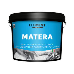 Декоративная штукатурка MATERA ELEMENT DECOR 15 кг лучшая модель в Николаеве