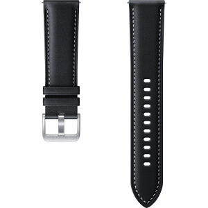 Ремінець Samsung Stitch Leather Band R840 до Samsung Galaxy Watch 3 Black (ET-SLR84LBEGRU) надійний
