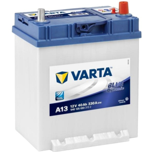 Автомобільний акумулятор Varta Blue Dynamic 40А Єв Тонка клема (-/+) ASIA A13 (330EN) (540125033) краща модель в Миколаєві