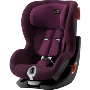 Автокресло Britax-Romer King II Black Series Burgundy Red (2000030812) ТОП в Николаеве