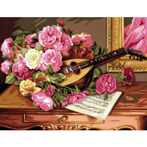 Набір для творчості Sequin Art Painting by numbers Senior Romantic Bouquet 38х29 см (SA1037)