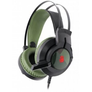 Навушники A4tech J437 Bloody Army Green краща модель в Миколаєві