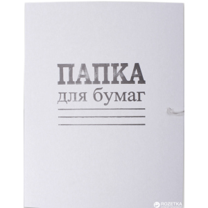 Набор папок бумажных DK на завязках Дело Эко А4 белый 50 шт (DK006) ТОП в Николаеве