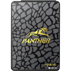 Apacer AS340 Panther 480GB 2.5" SATAIII TLC (AP480GAS340G-1) краща модель в Миколаєві