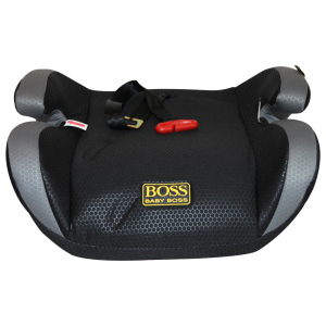 Автокрісло-бустер Happy Baby Baby Boss HB605 15-36 кг Black-grey (km9629)