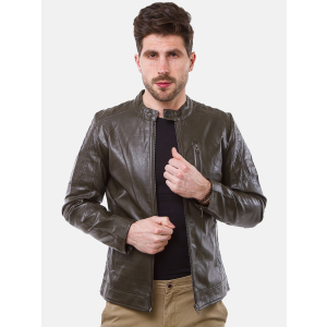 хорошая модель Куртка из искусственной кожи Remix 2671 2XL Коричневая (2950006499378)