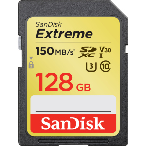 SanDisk SDXC Extreme 128GB C10 UHS-I U3 (SDSDXV5-128G-GNCIN) надійний