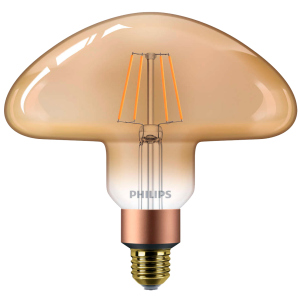 Светодиодная лампа Philips Filament LED Classic 30W Mushroom E27 2000K GOLD D (929001935601) лучшая модель в Николаеве