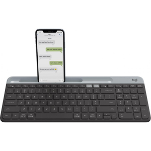 Клавіатура Logitech K580 Slim Multi-Device Wireless Graphite (920-009275) в Миколаєві