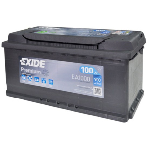 Автомобільний акумулятор Exide Premium 6СТ-100 (EA1000) 100 Аг (-/+) Euro 900 А (EA1000) рейтинг