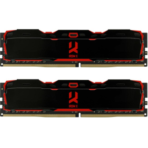 Модуль пам&яті для комп&ютера DDR4 16GB (2x8GB) 2666 MHz IRDM Black GOODRAM (IR-X2666D464L16S/16GDC) в Николаеве