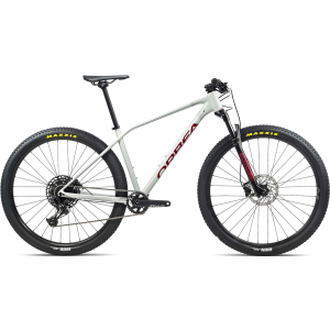 Велосипед Orbea Alma H10-Eagle 29 M 2021 White Grey - Metallic Red (Gloss) (L22318LK) ТОП в Миколаєві