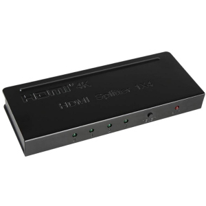 Спліттер PowerPlant HDSP4-M HDMI 1x4 V1.4, 4K (CA911509) в Миколаєві