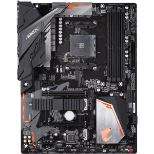 Материнская плата Gigabyte B450 AORUS ELITE (sAM4, AMD B450) ТОП в Николаеве