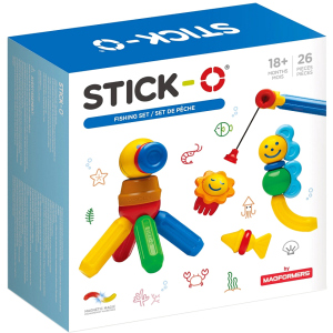 Магнитный конструктор Stick-O Рыбалка 26 элементов (902006)