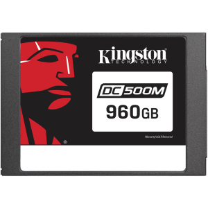 Kingston DC500M 960GB 2.5" SATAIII 3D TLC (SEDC500M/960G) краща модель в Миколаєві