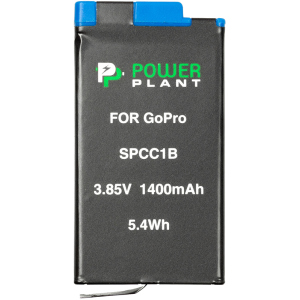 Аккумулятор PowerPlant GoPro SPCC1B 1400 мАч (CB970384) лучшая модель в Николаеве