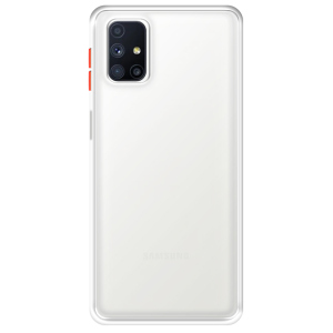 Панель Intaleo Smoky Samsung Galaxy M51 White краща модель в Миколаєві