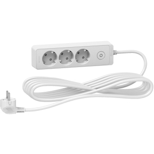 Сетевой удлинитель Schneider Electric 3 розетки 5 м White (ST9435W)