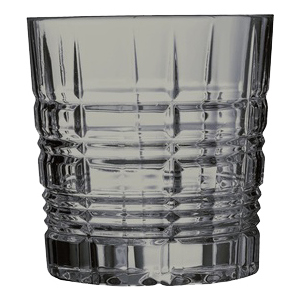 Набір низьких склянок Luminarc Даллас Сяючий Графіт 4 шт х 300 мл (P9318/1) краща модель в Миколаєві
