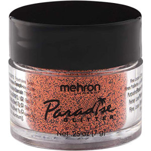 Рассыпчатые блестки Mehron Paradise Glitter Orange Harvest 7 г (827-OH) (764294587783)