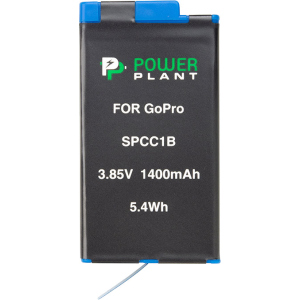 Акумулятор PowerPlant GoPro SPCC1B 1400 мАг (CB970346) в Миколаєві
