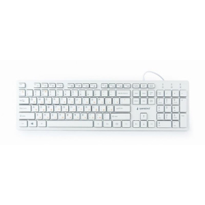 Клавиатура Gembird KB-MCH-03-W-UA White USB UKR в Николаеве