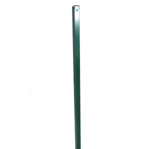 Столб заборный Техна Классик металлический с полимерным покрытием и креплениями 60х40x1500 мм Зеленый (RAL6005 PTK-01) в Николаеве
